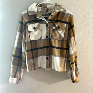 Small Shein button up sweater